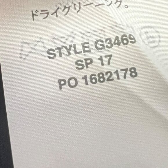 J Crew Womens Off Shoulder Faille Dress Tie Bow Straps Navy Blue G3469 size 14 - Picture 14 of 15